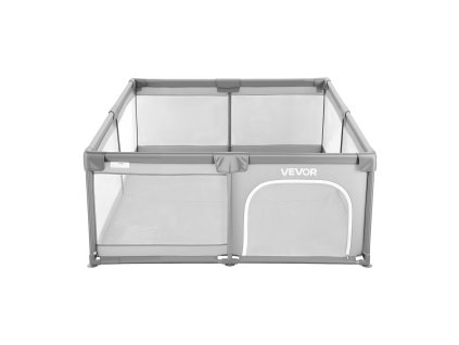 Detská ohrádka 2000×1785mm, priedušná sieťovina, 50 lôpt, so zipsom