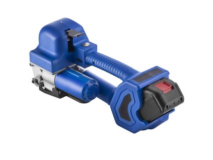 Elektrický viazač pások pre pet pásky 10–19 mm, 2×4000 mAh, displej