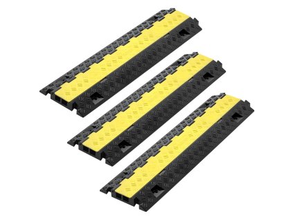 Nájazdová lišta na káble, 2 kanály, 9,979 kg/axle, 31×28 mm, 3 ks