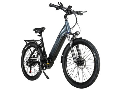 CMACEWHEEL L26 Electric Bike, 500W Motor, 48V 17Ah Battery, 26*2.1″ CST Tires, 45km/h Max Speed, 100km Max Range, Hydraulic Oil Disc Brakes - Grey