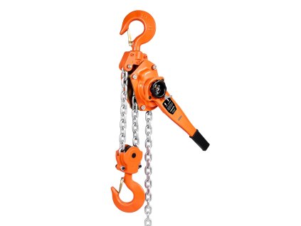 Ručná reťazová kladka 6T 6000KG, zdvih 3M, G80 reťaz, otočné háky