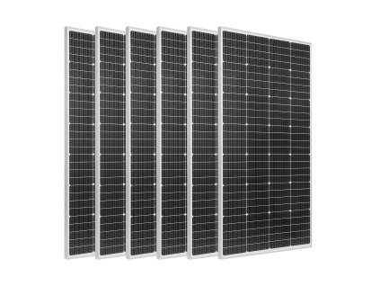 Solárna sada 6×200W panely, 300Ah LiFePO4 batéria, 24V 3600W menič