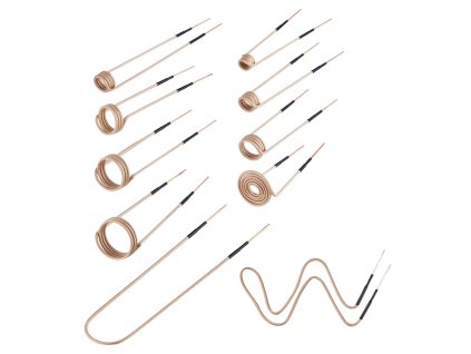 Súprava indukčných cievok 10 ks (8+1 u+1 tvarovateľná) na matice