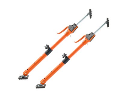 Teleskopická podporná tyč 2 ks 48–75 cm nastaviteľná nosnosť 100 kg