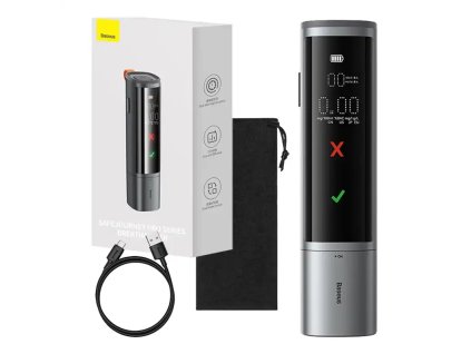 Baseus SafeJourney Pro elektronikus légzéselemző (szürke)