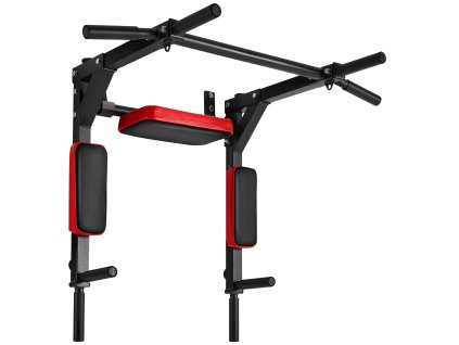 Hrazda na príťahy a dipy stenová oceľová pevná, nosnosť 440 lbs