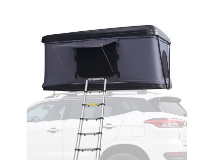 Strešný stan tvrdá škrupina 2–3 osoby, telesk. rebrík, vodotesný