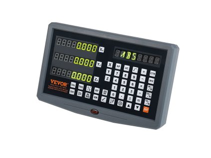 Digitálny 3-osový odčítač s lineárnymi stupnicami 250, 500, 600 mm