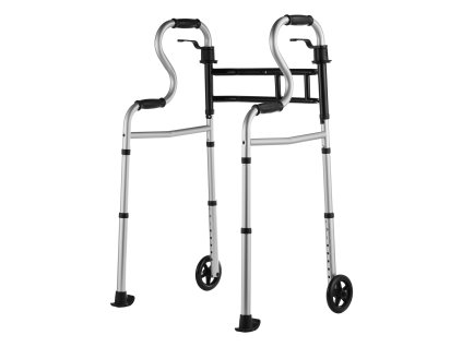 Skladacie chodítko s kolieskami 3v1, nastav. výška a šírka, do 350LBS