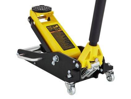 Podlahový zdvihák 1.5 t nízky hliník a oceľ dvojité piesty 80–365 mm