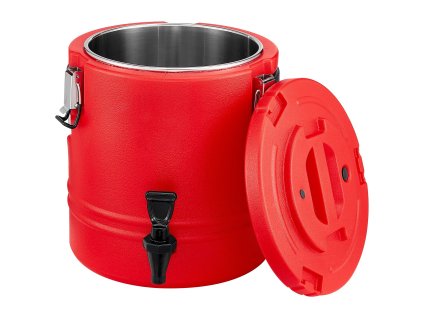 Izolovaný dávkovač nápojov 3 Gal/11.4L, 304 nerez, s kohútikom