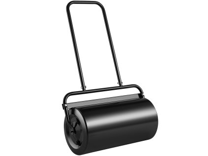 Valec na trávnik 13 gallon oceľový na vodu/piesok s u-rukou čierny