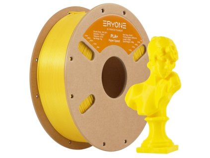ERYONE 1.75mm High Speed PLA+ 3D Printing Filament 1KG Yellow