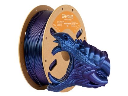 1kg ERYONE Burnt Titanium PLA 3D Printer Filament - Blue-purple