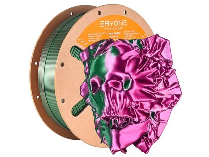 ERYONE High Speed Silk Dual-color PLA Filament 1kg - Red & Green