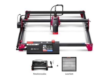 AlgoLaser DIY KIT MK2 10W Laser Engraver + Laser Bed + Rotary Roller