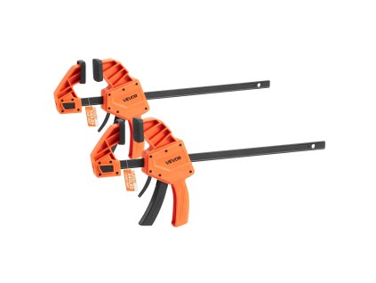 Svorky na drevo 2 ks, 30.48 cm, jednoručné, nosnosť 154 kg