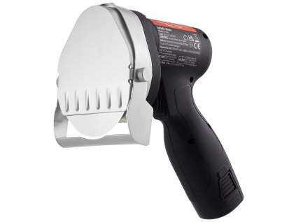 Elektrický nôž na kebab a gyros, batériový, 100 mm, 2 čepele, 0–8 mm