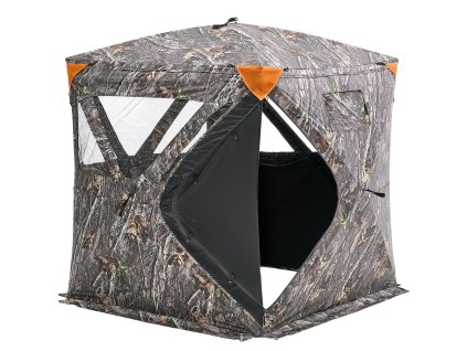 Poľovnícka kója 270° priehľadná, 3 okná, sieťka, pre 2–3 osoby