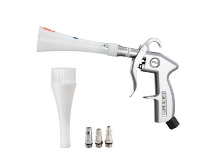 Pištoľ na čistenie auta 6-9.2 Bar, 2 trysky, 360° otočná, pre 1/4 NPT