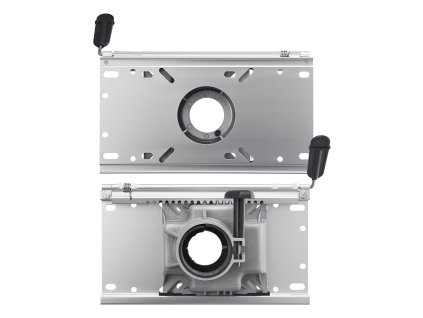 Stojan pre lodné sedadlo s 5-inch posuvom, hliník, pre 2-7/8-inch