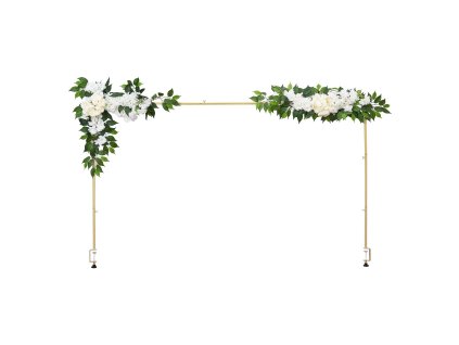 Stojan na stôl s objímkami na balóniky, nastaviteľný 71–249 cm × 33–106 cm