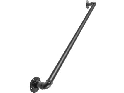 Zábradlie na schody 91.4 cm, únosnosť 199.6 kg, uhlíková oceľ