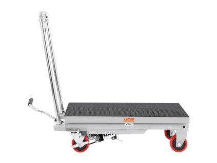 Hydraulický nožnicový zdvíhací stolík 500lbs, zdvih 28.5", 4 kolesá