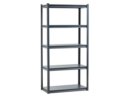 Regál 5 políc nosnosť 2000 lbs nastaviteľný, 18" D × 36" W × 72" H