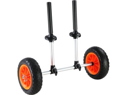 Vozík na kajak 280lbs, 10'' pevné kolesá, pre otvory 2.54cm+