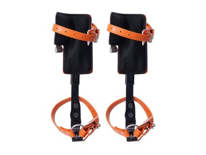 Sada stupačiek na stromy, zliatinová oceľ, 350lbs, postroj a lano