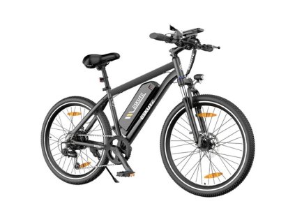 ESKUTE M100 Electric Bike, 250W Brushless Motor, 36V 10.4Ah Removable Battery, 27.5*1.95' Tires, 25km/h Max Speed, 30-55km Range, Disc Brakes, SHIMANO 7-speed, Front Suspension - Black