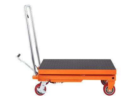 Hydraulický zdvíhací stôl 1100 lbs, zdvih 35.4", manuálny, 4 kolesá