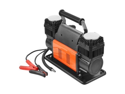 Prenosný dvojvalcový kompresor 10.6 CFM 12V 150PSI 30s na pneumatiky