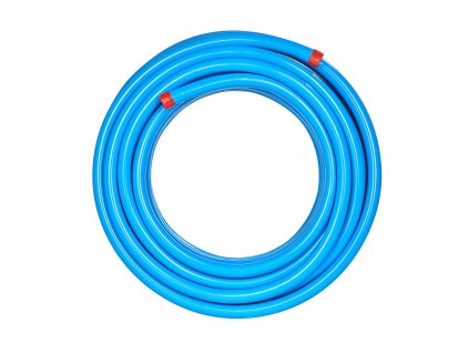 Sada potrubia pre stlačený vzduch 100FT×3/4" hdpe–hliník, modrá