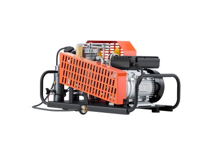 Kompresor pcp 4500PSI/30Mpa, 60 L/min, štvorvalcový, s ventilátorom