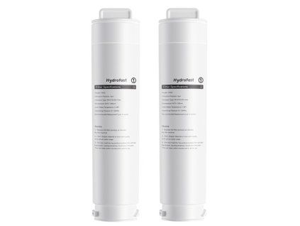 2Pcs Hydrofast HF03 Composite Filter Element for W100 Water Purifier