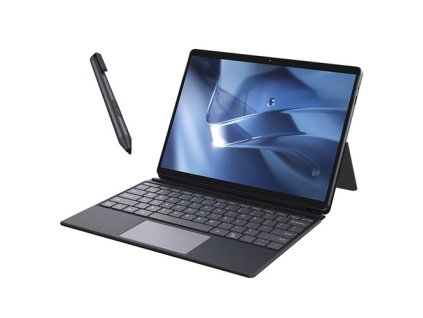 CHUWI Hi10 Max Tablet + Keyboard + Stylus, Intel N150 4 Cores Max 3.6GHz, 12.96 inch 2880*1920 IPS Touchscreen, 12GB LPDDR5 RAM 512 SSD, USB-C+Micro HDMI 4K Dual Screen Display, WiFi6, 8MP+5MP Camera, 2*Full-featured Type-C, 1*USB3.2, 1*Audio Jack