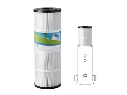 Filtračná vložka do vírivky a spa 50 sq. ft skladaná trilobal