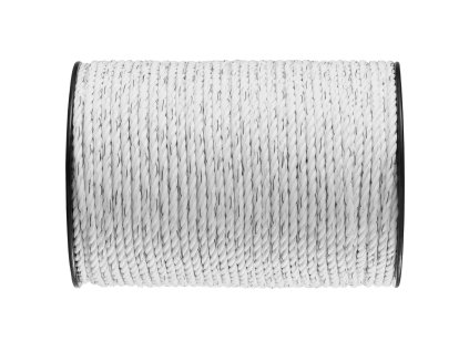 Elektrický polywire 200m 656ft, 1/4" priemer, 6 nerezových vlákien