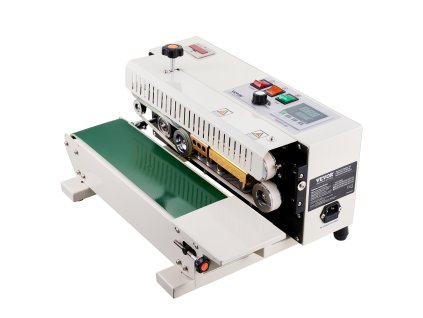 Kontinuálny pásový zvárač sáčkov, šírka 6–12 mm, hrúbka 0,02–0,8 mm