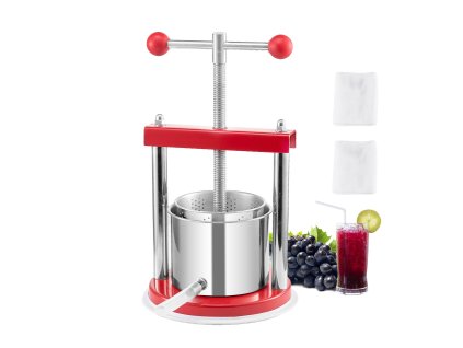 Lis na ovocné víno 0.44 gal/1.65 l, 2 nerezové valce, s t-rukoväťou