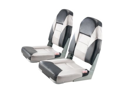 Lodné sedadlo sklápacie, vysoké operadlo, pena, nepremokavé pvc