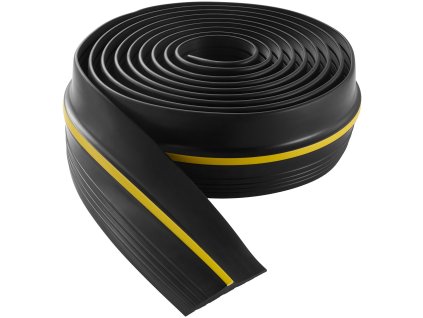 Tesniaca lišta na spodok garážových dverí 16.5 ft samolepiaca čierna