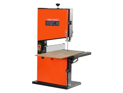 Pásová píla na drevo 229 mm, 373 W, 90 mm, stôl 300×300 mm, 0–45°