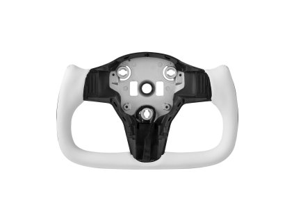 Volant pre model 3 2016–23 karbónový d-tvar vyhrievaný, kožený úchop