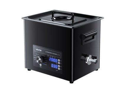 Ultrazvuková čistička 10 l nerez, ovládanie gombíkom, košík, guľa