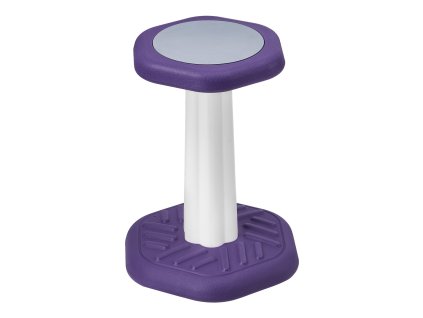 Aktívna stolička pre deti 7–14 rokov s penovým sedákom, fialová