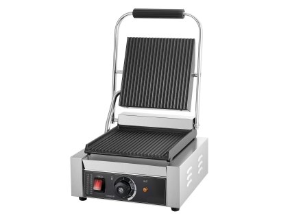 Gril na panini 1800 W, smaltovaná platňa 22×23 cm, termostat