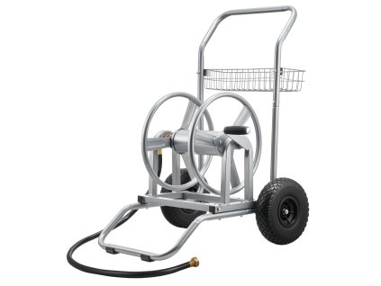 Vozík na hadicu vysokotlakový, 2 kolesá, rukoväť, sieťový košík